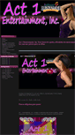 Mobile Screenshot of act1entertainment.net